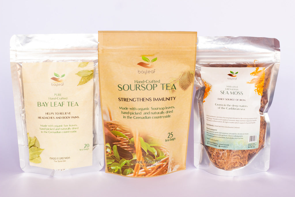 My Foundation Package( Soursop Tea, Bay Leaf Tea & Seamoss)